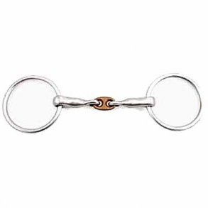 Tredelt med kobberplade