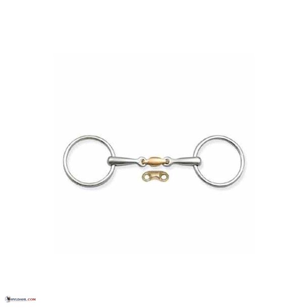 Tredelt rustfri m. kobbermidte 