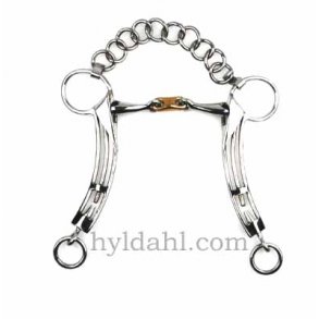 Isl. Sindristang Rustfri m. Kobbermidte