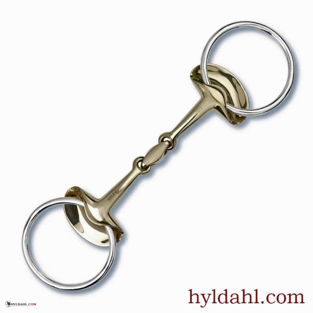 Stbben Golden Wing LooseRing Snaffle Tredelt